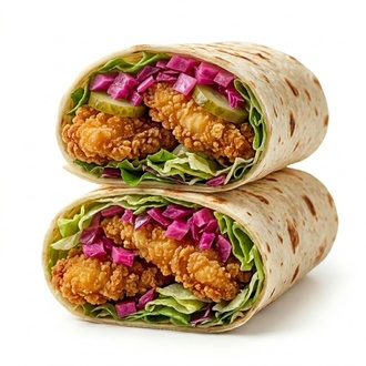 Çıtır Tavuk Burger - Pembe Sultan Dürüm Burger görseli