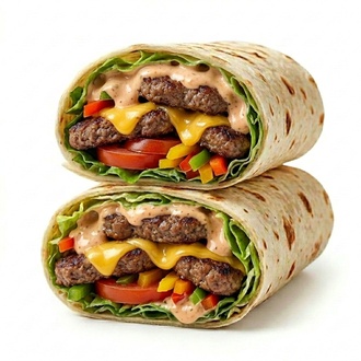 Hamburger - Izgara Köfteli Dürüm Burger görseli