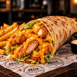 Cheddarlı Çıtır Wrap görseli