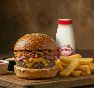 Dana Smoked Füme Et Burger Han Menü görseli