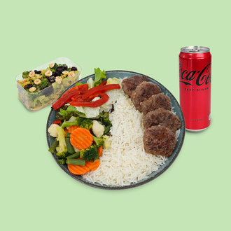 Fit Köfte Bowl Menü (791 Kcal, 38 Gr Protein) görseli