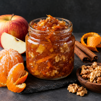 Organik Marmelat (Elma/mandalina) 350Gr görseli