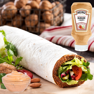 Burger Soslu Süper Ultra Mega Dürüm görseli