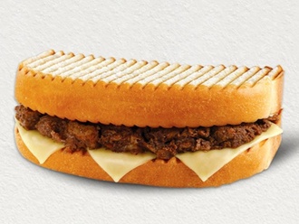 Ayvalık Ekmeğine Kavurmalı & Kaşarlı Tost görseli