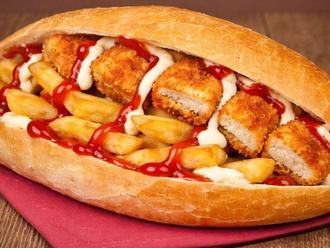 Schnitzel Patso Sandviç görseli