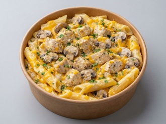 Cheddar Kremalı Tavuklu Alfredo görseli