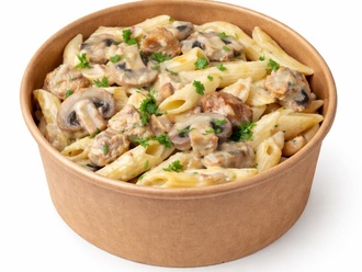 Penne Creamy Mushroom Chicken (En Sevilen) görseli