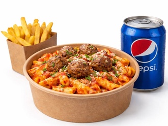 Köfteli Penne Menü (Popüler) görseli