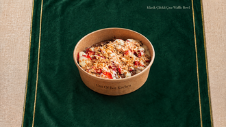 Belçika Çikolatalı Waffle Bowl görseli