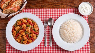 Tavuk Sote & Pirinç Pilavı görseli