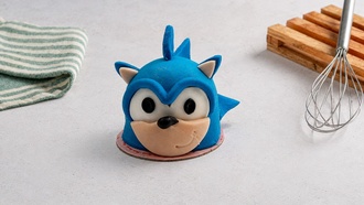 Sonic Figürlü Pasta görseli