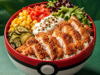 Crispy Chicken Basmati Bowl görseli
