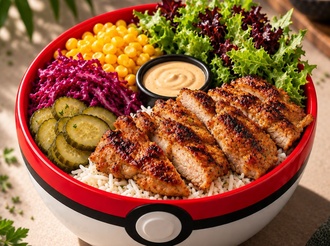 Izgara Tavuk Pirzola Basmati Bowl görseli