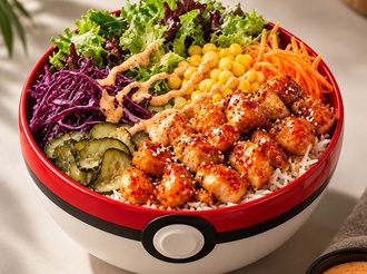 Sweet&chili Chicken Basmati Bowl görseli