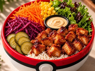 Barbekü Soslu Chicken Basmati Bowl görseli