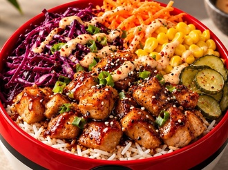 Teriyaki Chicken Basmati Bowl görseli