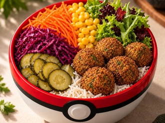 Basmati Falafel Bowl görseli