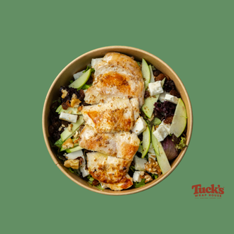 Yeşil Elmalı Izgara Tavuk Salata görseli