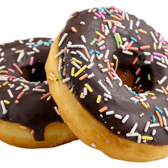 Çikolatalı Donut Berliner görseli