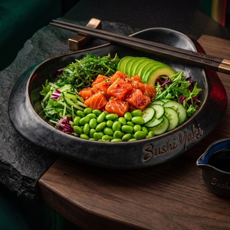 201- Sake Tartar Poke Bowl görseli