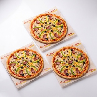 2 Alana 1 Bedava Orta Karışık Pizza Menü görseli