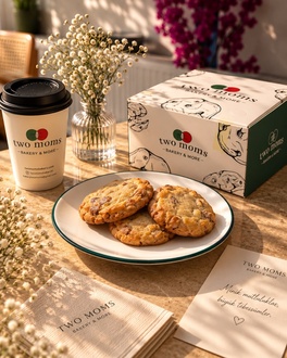 Moms Frambuaz Çikolatalı Cookie (1 Adet) görseli