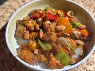 Chicken Teriyaki Bademli Crispy görseli