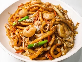 Karidesli Udon Noodle görseli