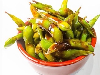 Teriyaki Soslu Edamame görseli
