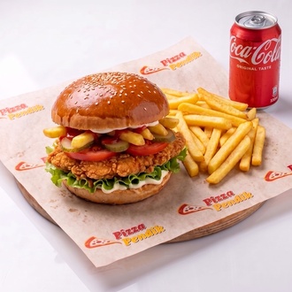 Çıtır Tavuk Burger Menü görseli