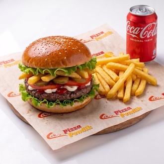 Et Burger Menü görseli
