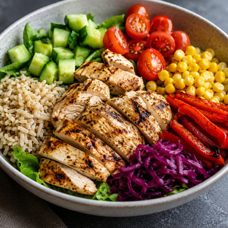 Tavuklu Bowl görseli