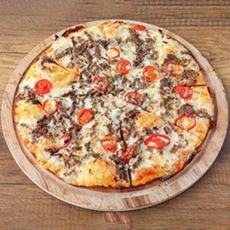 Kavurmalı Pizza (Orta Boy) görseli