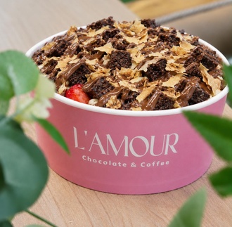 Brownie Waffle Bowl (Kova) görseli