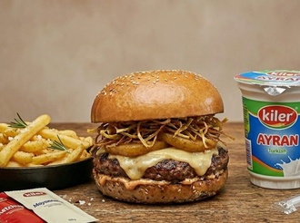 2'Li Klasik Burger & Ayran Menü görseli