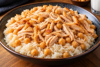 Nohutlu Tavuklu Pilav (300 G Pilav 200 G Tavuk) görseli