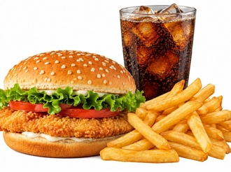 Tavuk Burger Menü görseli