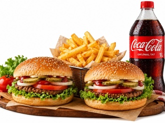 2'Li Hamburger Menü görseli