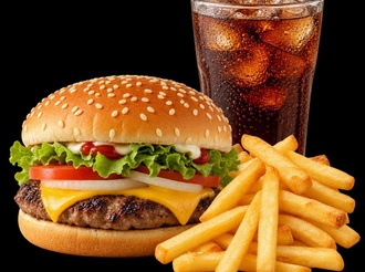 Cheeseburger Menü görseli