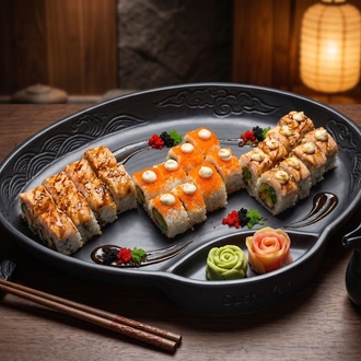 218- Sushi Yaki Delux Set (24 Pcs.) görseli