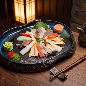 223- Sushi Yaki Sashimi Mix Set 17 Pcs.) görseli