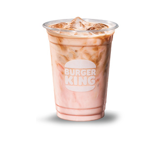 Iced Çilekli Gofret Latte Premium görseli