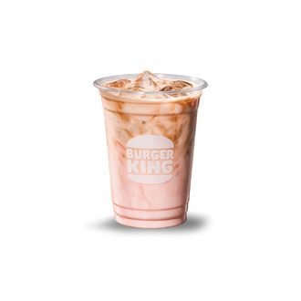 Iced Çilekli Gofret Latte görseli