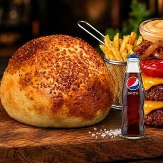 Rex Close Burger Acılı Menü görseli