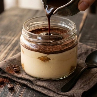 Tiramisu Çikolata Soslu görseli