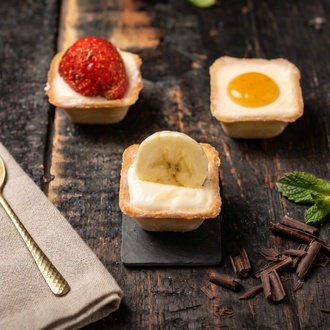 Karışık Meyveli Tartolet (10 Adet) görseli