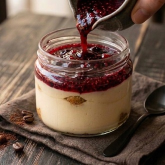 Tiramisu Frambuaz Soslu görseli
