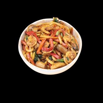Karidesli Sebzeli Udon görseli