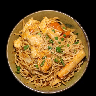 Tavuklu Rabokki görseli