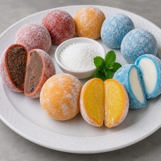Mochi Japon Tatlısı Menü 2 (9 Pcs.) - % 10 İndirim görseli